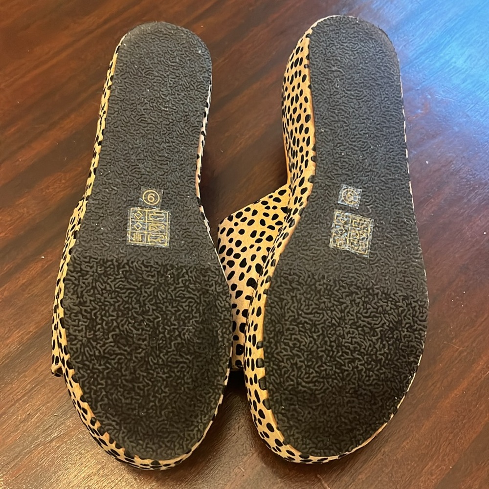 Pierre Dumas Leopard Print Slides - image 3